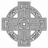 Celtic Cross Coloring Pages Mandala Adults Comments Rocks Coloringhome Advanced sketch template