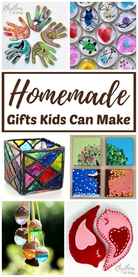 homemade gifts kids    parents  grandparents homemade