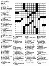Puzzles Seniors Crossword Easy Printable Via sketch template