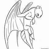 Fury Coloriage Furie Draak Stormfly Tem Licht Coloringhome sketch template