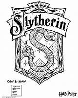 Slytherin Harry sketch template