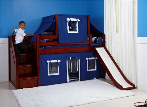 boys bunk bed  curtains       perfect fort   kids bedroom www