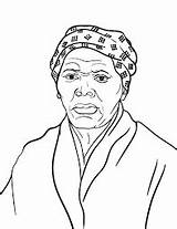 Harriet Coloring Tubman Named sketch template
