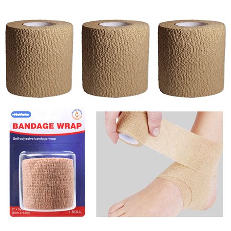 pc  adhesive bandage wrap cohesive elastic  aid medical