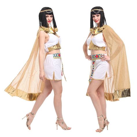 sexy woman queen cleopatra cosplays halloween egyptian traditional