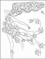 Coloring Pages Autumn Princess Nicole Fairy Adult Dance Adults Color Zana Toamnei Printable Books Sheets Book Bing Coloriage Florian Drawings sketch template