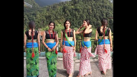 How To Wear Nepali Style Saree In Hindi Nepali Style Saree And Lungi