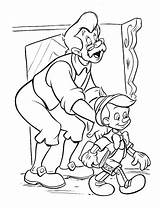 Pinocchio Coloring Pages Coloringpages1001 Gif Pinoquio sketch template
