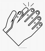 Clap Coloring Pages Hands Clapping Template sketch template