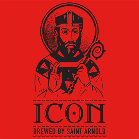 saint arnold offers  sip  beer history  saint arnold icon red