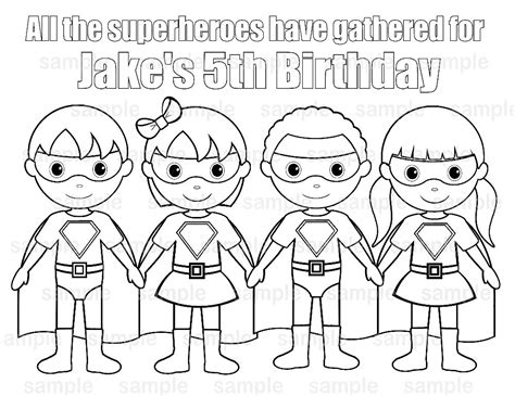 top  kids superhero coloring pages home family style  art ideas