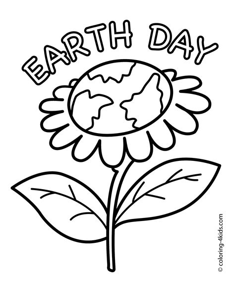 earth day coloring pages kindergarten  getcoloringscom