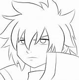 Gray Fullbuster Lineart sketch template