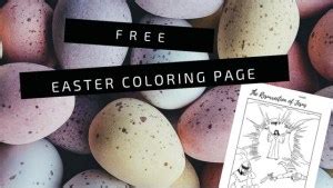 easter coloring page super church