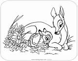 Bambi Coloring Mother Pages Disneyclips His sketch template