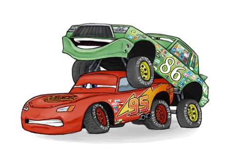 rule 34 anal anal penetration anal sex cars chick hicks lightning mcqueen living machine