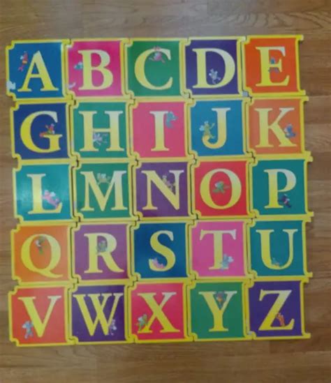 sesame street alphabet abc interlocking board book readers digest