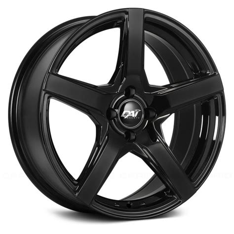 dai alloys dw  wheels gloss black rims