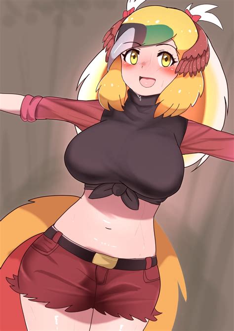 Greater Bird Of Paradise Kemono Friends And 1 More Drawn By Sani