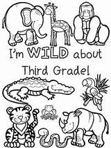 Coloring Grade Pages Third School Wild Theme Classroom Printable Sheets Jungle Learning Mama Lactancia Sutra Library Getcolorings Bookmarks Color Getdrawings sketch template