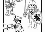 Playmobil Chevalier Knights sketch template