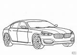 Bmw Car Drawing Coloring Series Pages Getdrawings Kids sketch template