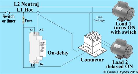 dayton relay wiring diagram  volt