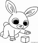 Conejo Bunnies Coloringall Stampare Flop Conejito Printables Cartoni Animati Personaggi sketch template