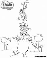 Lorax Coloring Pages Activity Colouring Sketch Drawing Print Unless Printable Coloringpagesfortoddlers Choose Board Template sketch template