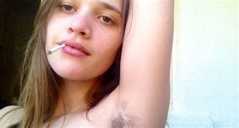oyster magazine on twitter french girls are taking body hair selfies as an fu to stigma