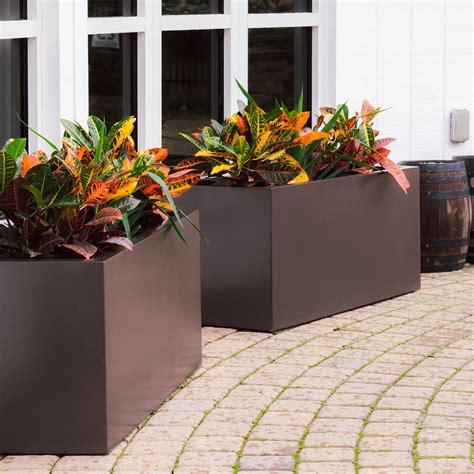 potsdam large rectangular planter boxes pots planters