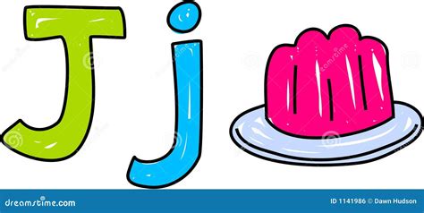 jelly stock vector illustration  school pronunciation