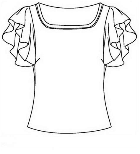 shirt coloring pages coloring home