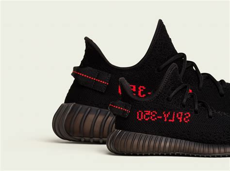 adidas yeezy boost   black red release infos snkr