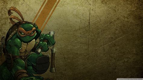 michelangelo teenage mutant ninja turtles ultra hd desktop background wallpaper   uhd tv