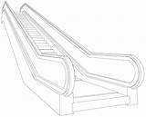 Escalator sketch template