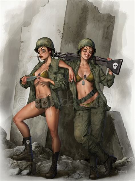 Cool Pinup Art By Loopy Dave