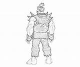 Akuma sketch template