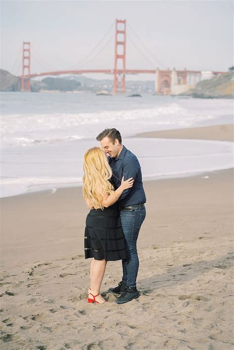 baker beach engagement photos san francisco wedding photographers