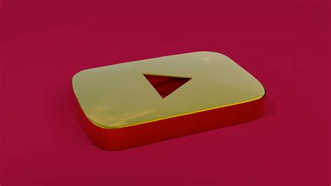 Blend Swap Youtube Golden Play Button Logo