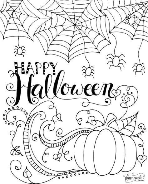 ideas  halloween coloring pages kids home family