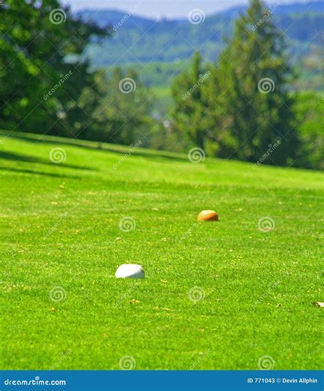 tee box stock image image  flop fairway driver chip