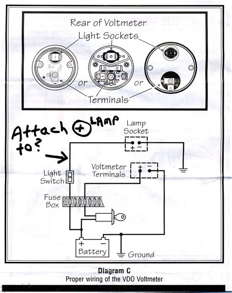 diesel tachometer wiring diagram