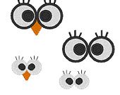 cartoon owl eyes clipart