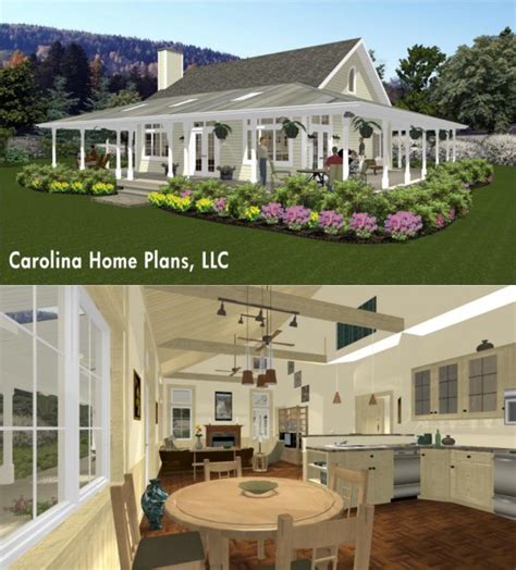 ideal small contemporary open floor plan cottage house plans   pinterest cottages