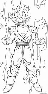 Goku Ausmalbilder Saiyan Kamehameha Dragonball Cool2bkids Dbz Vegeta Colorir Colorier Songoku Gotenks sketch template