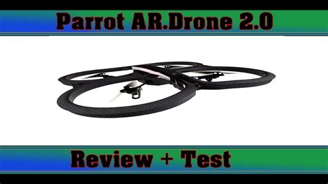 reviewtest parrot ardrone  quadrocopter fuer android apple full hd german youtube