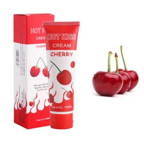 100ml Cherry Flavor Cream Sex Lubricant For Edible Oral Sex Lubricant