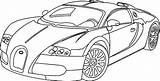 Bugatti Veyron Kleurplaat Tocolor Chiron Lambo Pest sketch template