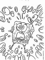 Coloring Spongebob Kids Pages sketch template